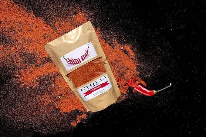 Chilli Flake Natural Chilly Powder 500g (Pack Of 2) | Red Hot Chilly Powder With No Added Colours And Flavours