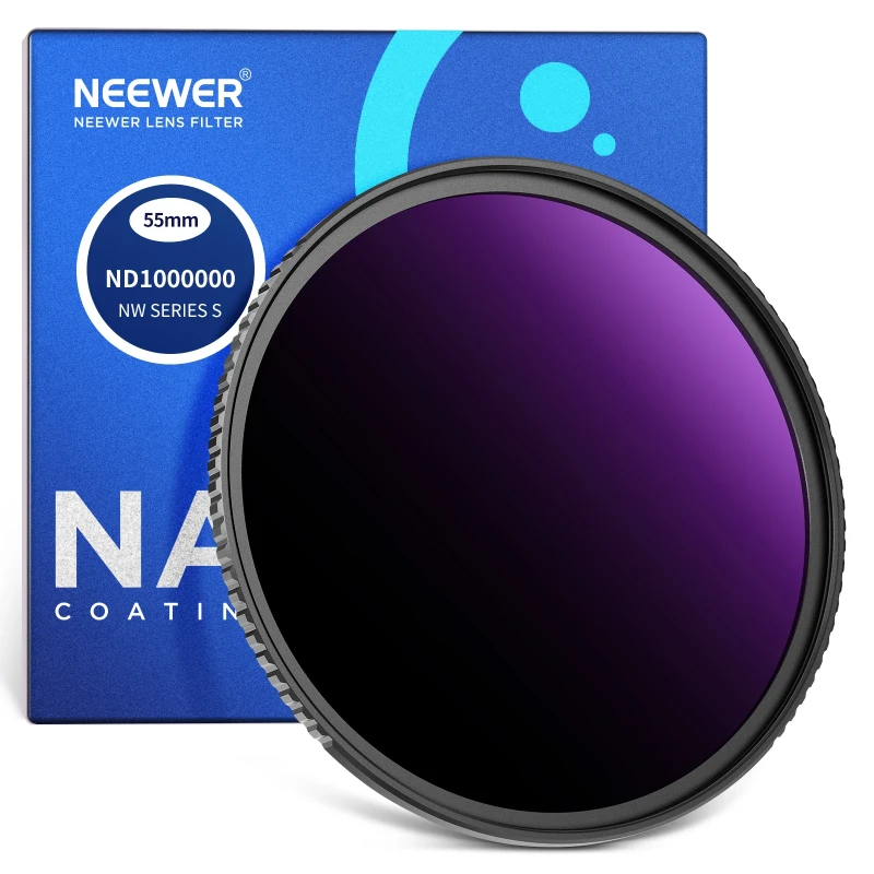 NEEWER ND1000000 Filter 20 Stops Fixed Neutral Density ND Filter