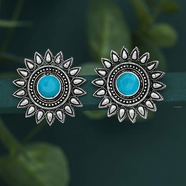 Incredible Oxidised Stud Earring for Women (SKR56756)