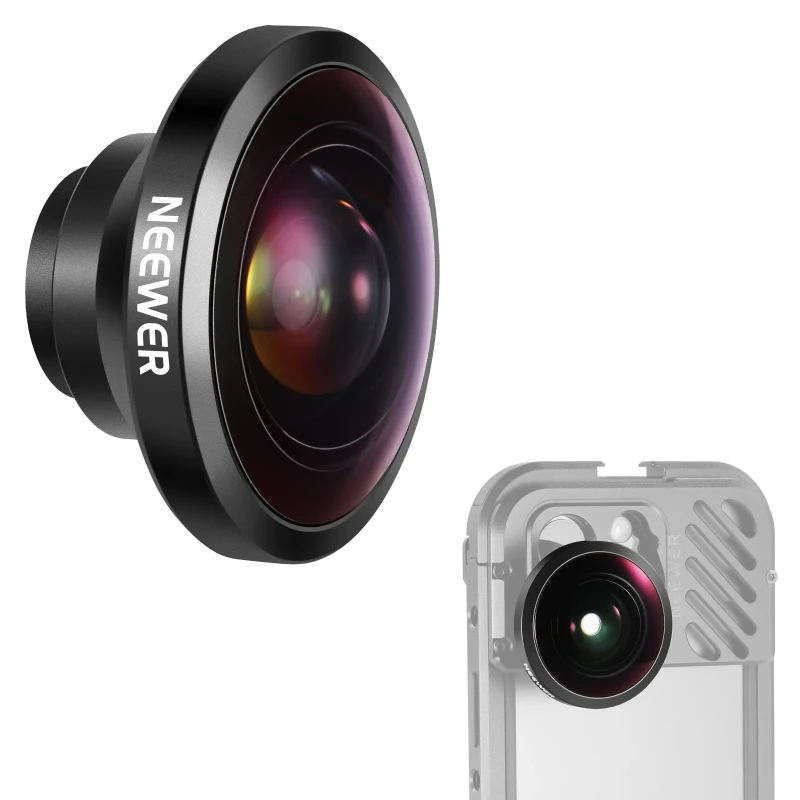 NEEWER 8mm HD Fisheye Phone Lens For Smartphone (LS-29)