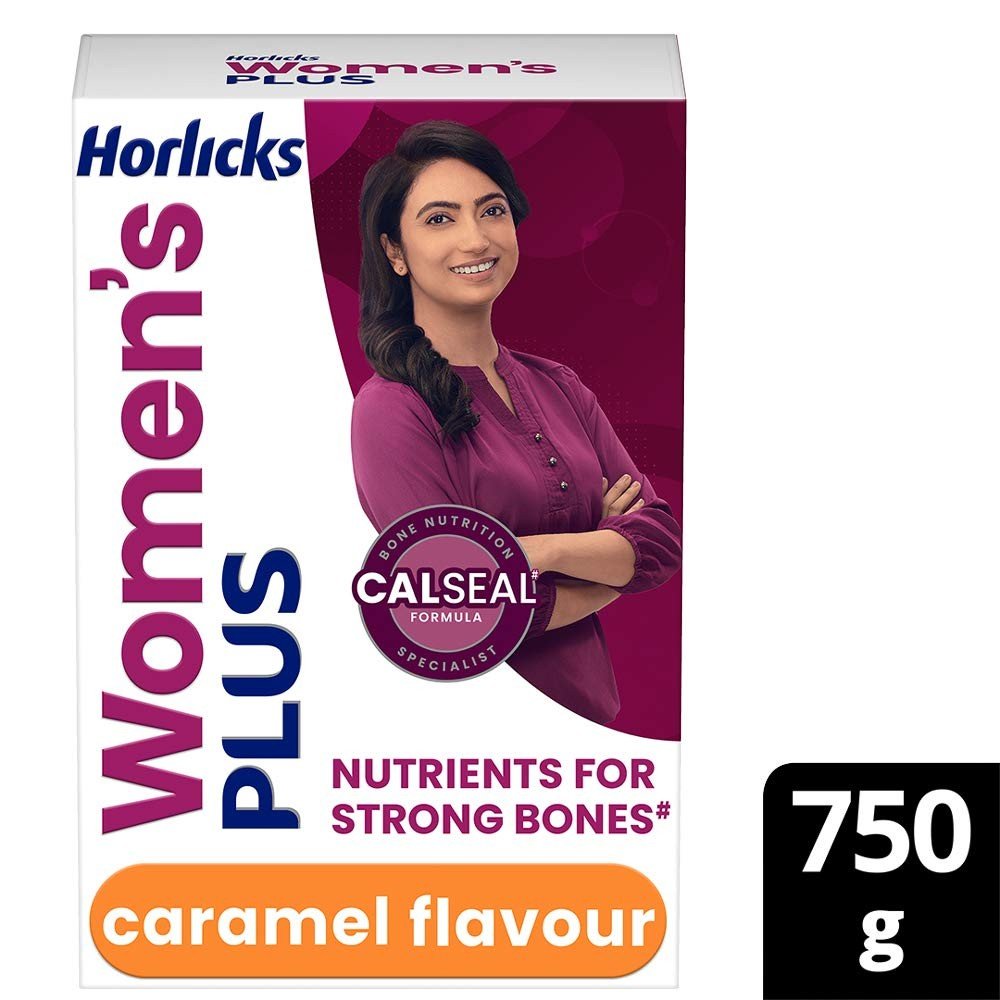 Horlicks Women's Plus Caramel Carton, 750 g