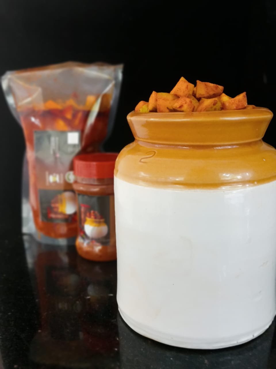 Ummee's Home Made Kerala Style Mango Pickle No Preservatives No Chemicals -(250g,500,1kg)