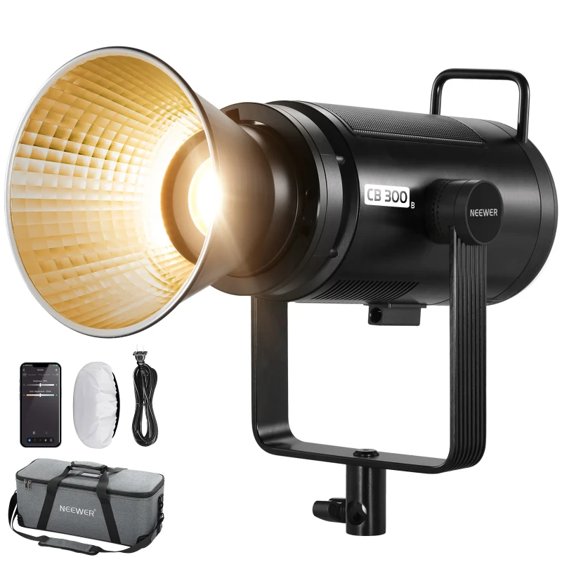 NEEWER 320W Bi-Color Continuous LED Video Light (CB300B) - Diffuser kit