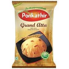 Kerala Ponkathir Grand Atta Wheat Powder 1 kg (ഗ്രാൻഡ് ആട്ട പൊടി) | Atta Podi | Gothambu Podi (Delivery 24 hours in Hyderabad)