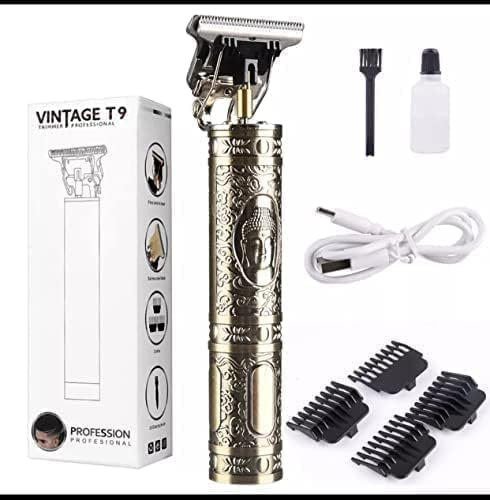 SmartGadgets Vintage Trimmer T9-Hair Trimmer Sbg Salon Series Fully Waterproof Trimmer Fully Waterproof Trimmer 120 Min Runtime 4 Length Settings, Battery Powered