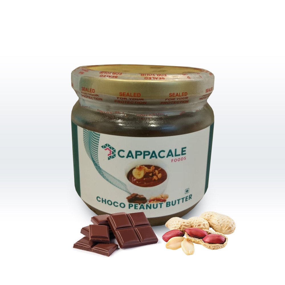 Cappacale Peanut Butter Chocolate 250g | No Added Sugar | No Preservatives