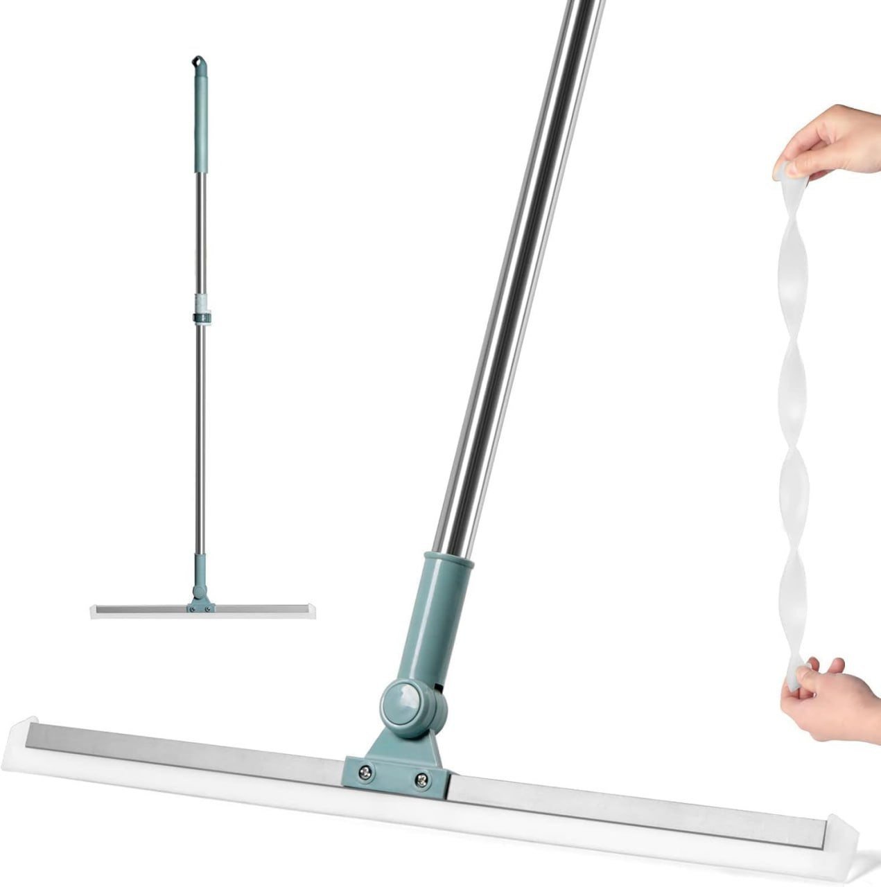 SmartGadgets Heavy Duty Magic Broom Silicon Floor Wiper, Premium Floor Cleaning Squeegee, Perfect for Bathroom and Kitchen Floors, Easy Floor Cleaning Tool