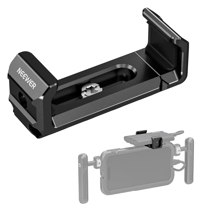 NEEWER T5/T7/T9 Portable SSD Holder Mount for iPhone 15 Pro/Pro Max Cage (UA051)