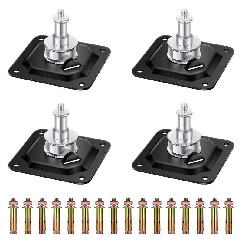 NEEWER 4 Packs Wall and Ceiling Mount Adapter