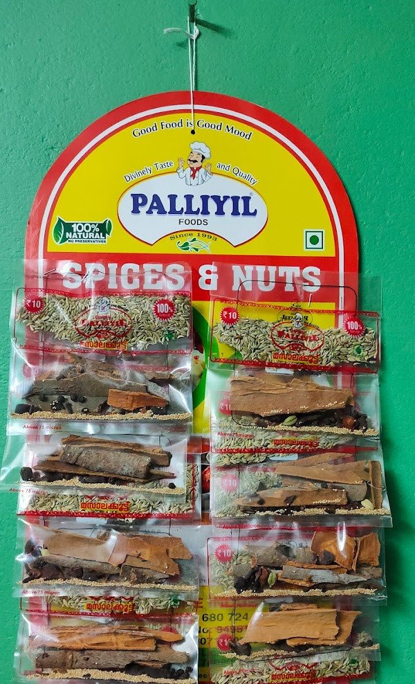 Kerala Palliyil Foods Natural Organic Whole Garam Masala Spices Packets | ഗരം മസാല (Delivery 24 hours in Hyderabad)