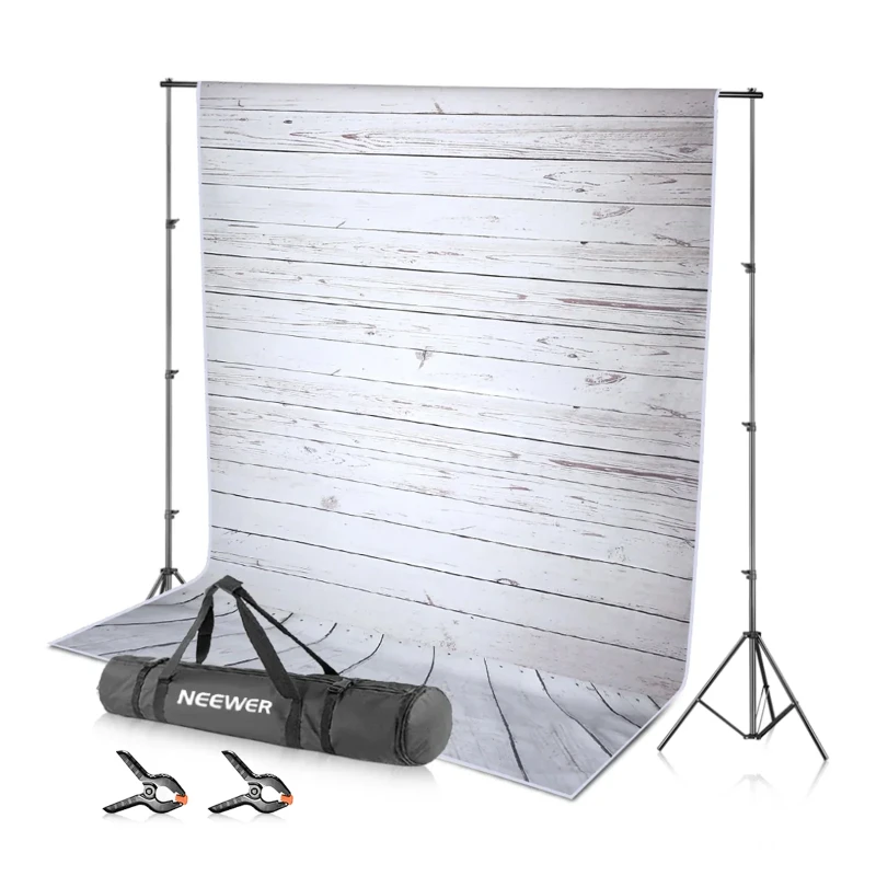 Photo Video Studio Polyester Backdrop Support Kit