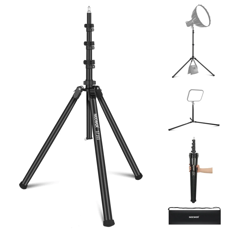 6.5ft/200cm Photography Travel Light Stand (ST103)