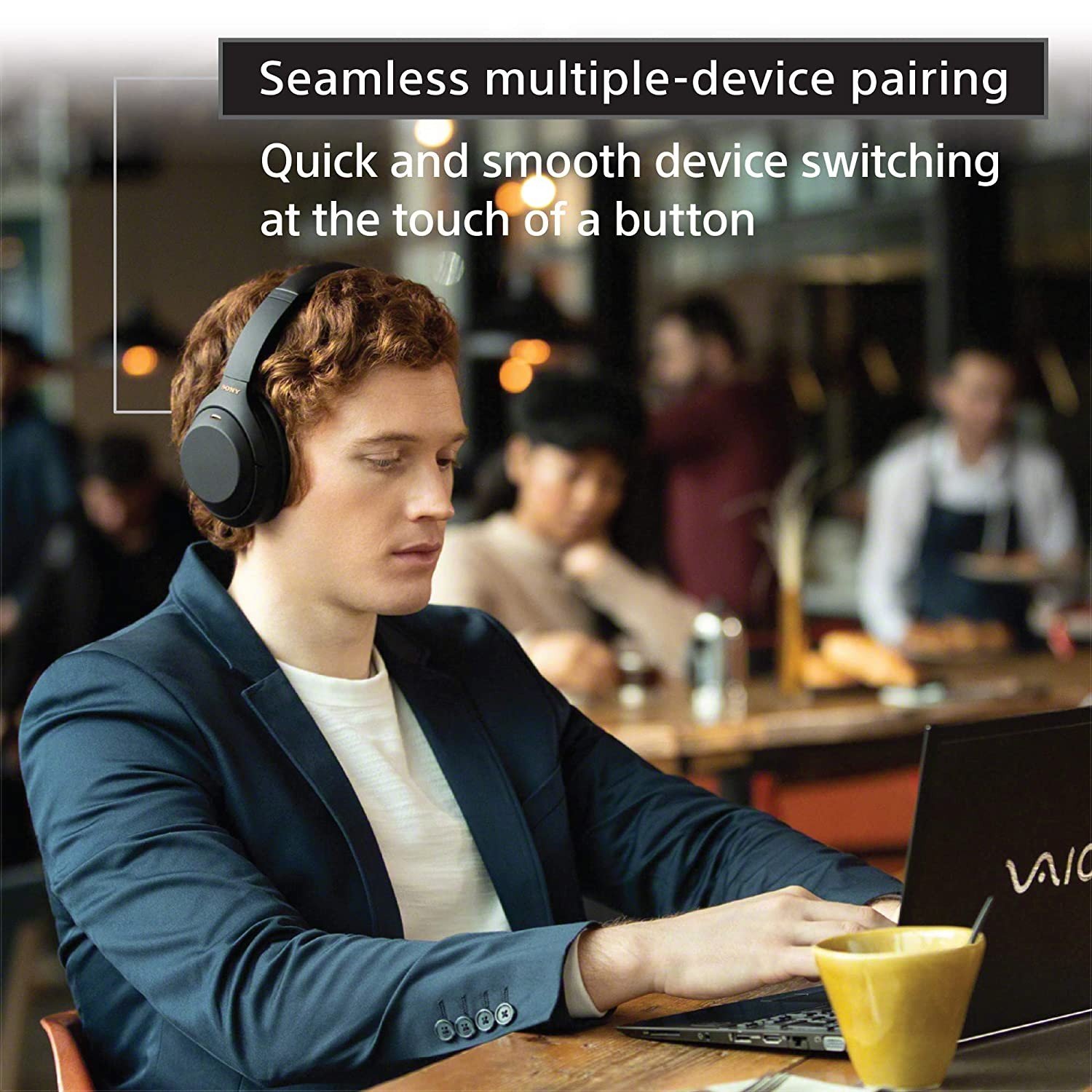 Multi device online headphones