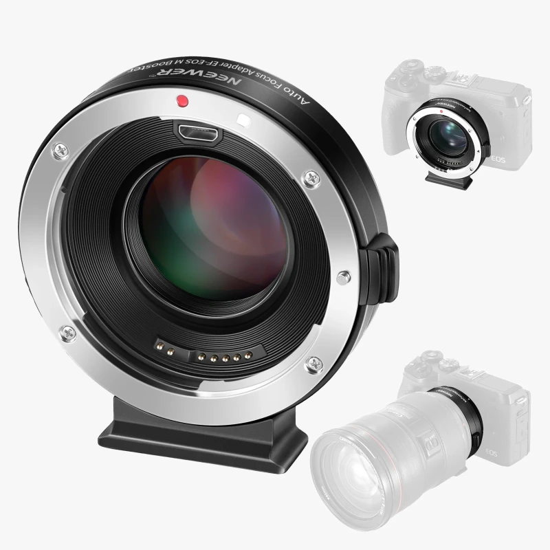 NEEWER EOS EF-M Lens Adapter Compatible with Canon EF Lens to EOS M