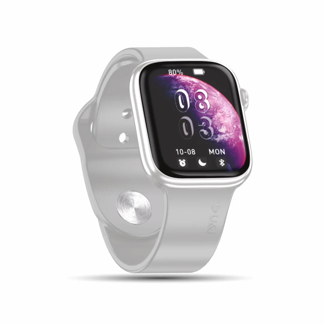 U&i Infinity Series Smart Watch 2.1" Display with Bluetooth Calling and IP65 Water Resistance.