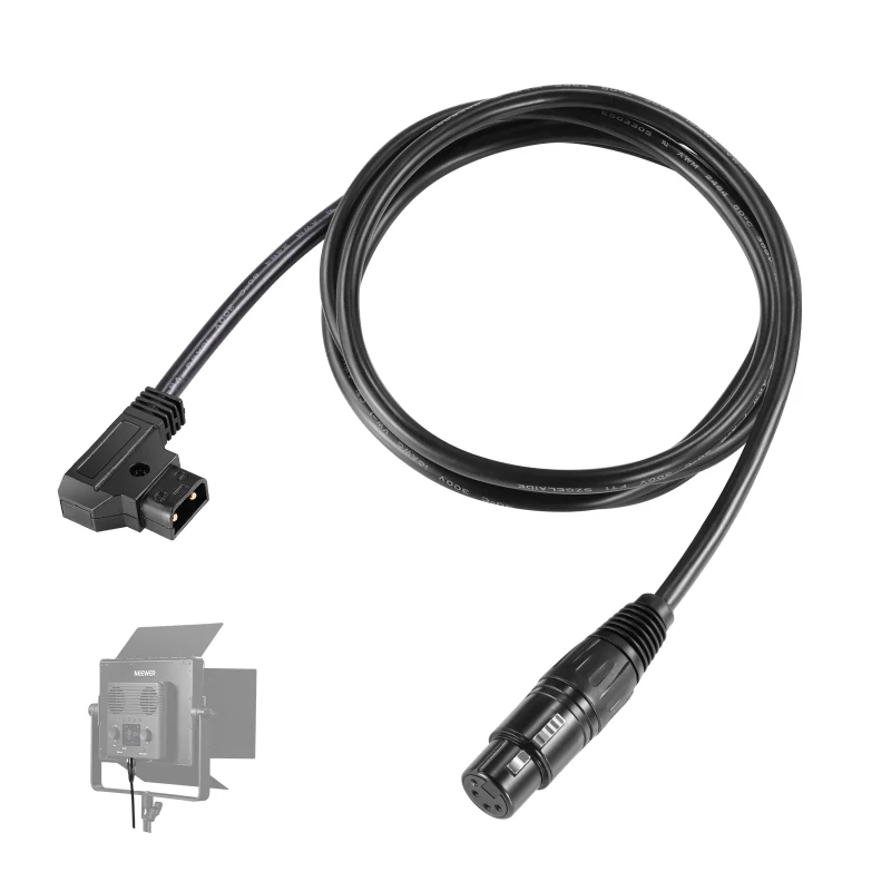 D-Tap to 4 Pin XLR Cable for PL60C LED Video Light (NC011)