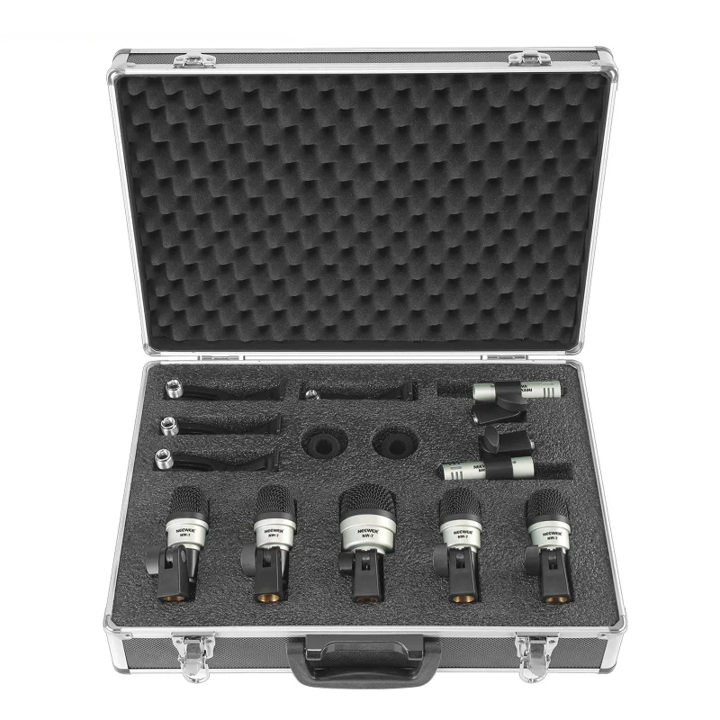 7 Piece Wired Dynamic Drum Mic Kit - Kick Bass