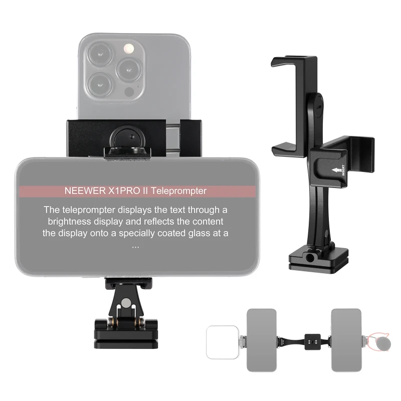 NEEWER Metal Phone Tripod Mount Adapter (SP-08)