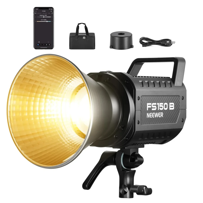 NEEWER 130W Bi-Color LED Video Light (FS150B) - Basic kit