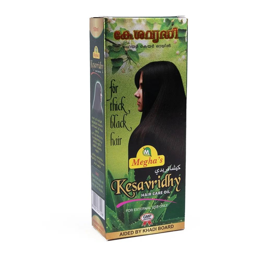 Megha's Herbal Kesavridhy Hair Oil 100Ml Natural Remedy For Hair Growth