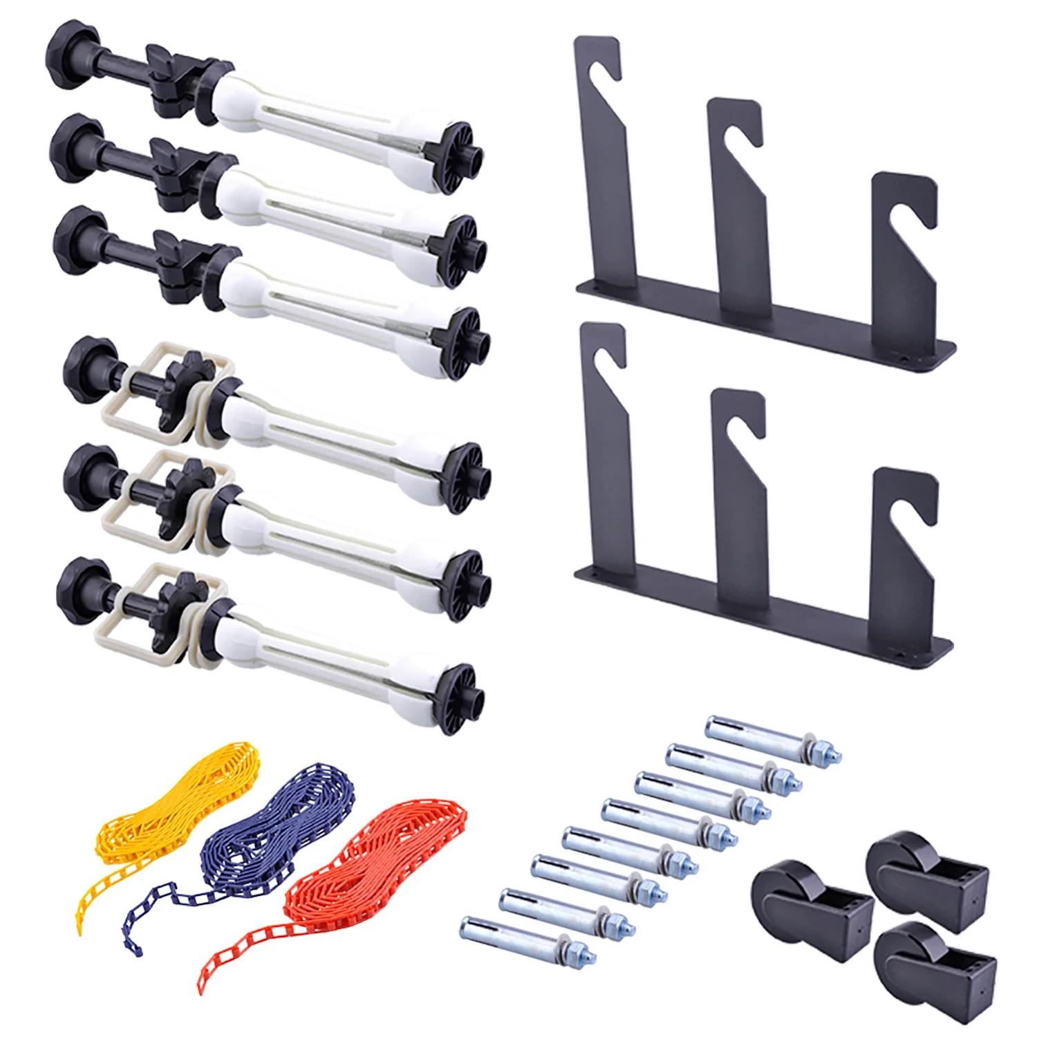 3-Roller Manual Background Support System