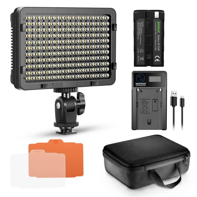 Bi-Color LED Panel Light Kit (176S)