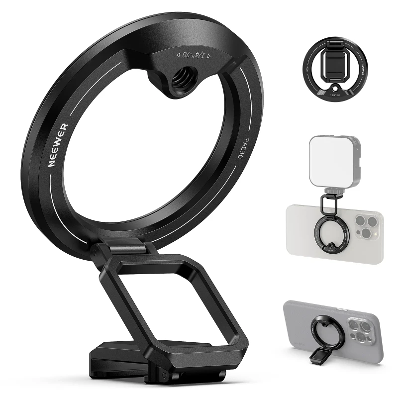 NEEWER Magnetic iPhone Tripod Mount (PA030)