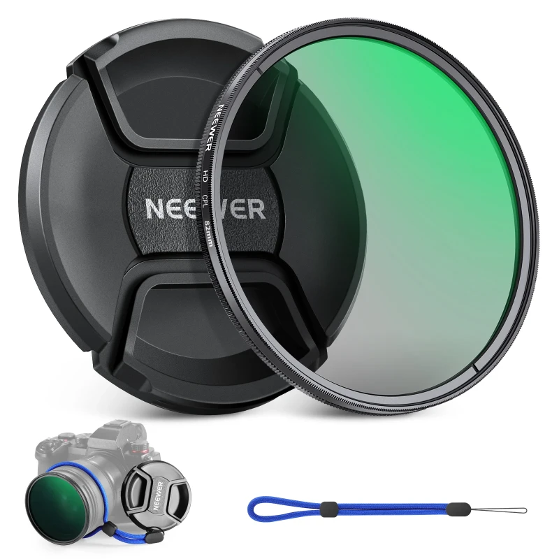 NEEWER CPL Filter with Lens Cap