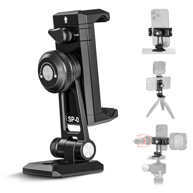 NEEWER Smartphone Holder Tripod Mount Adapter (SP-02)