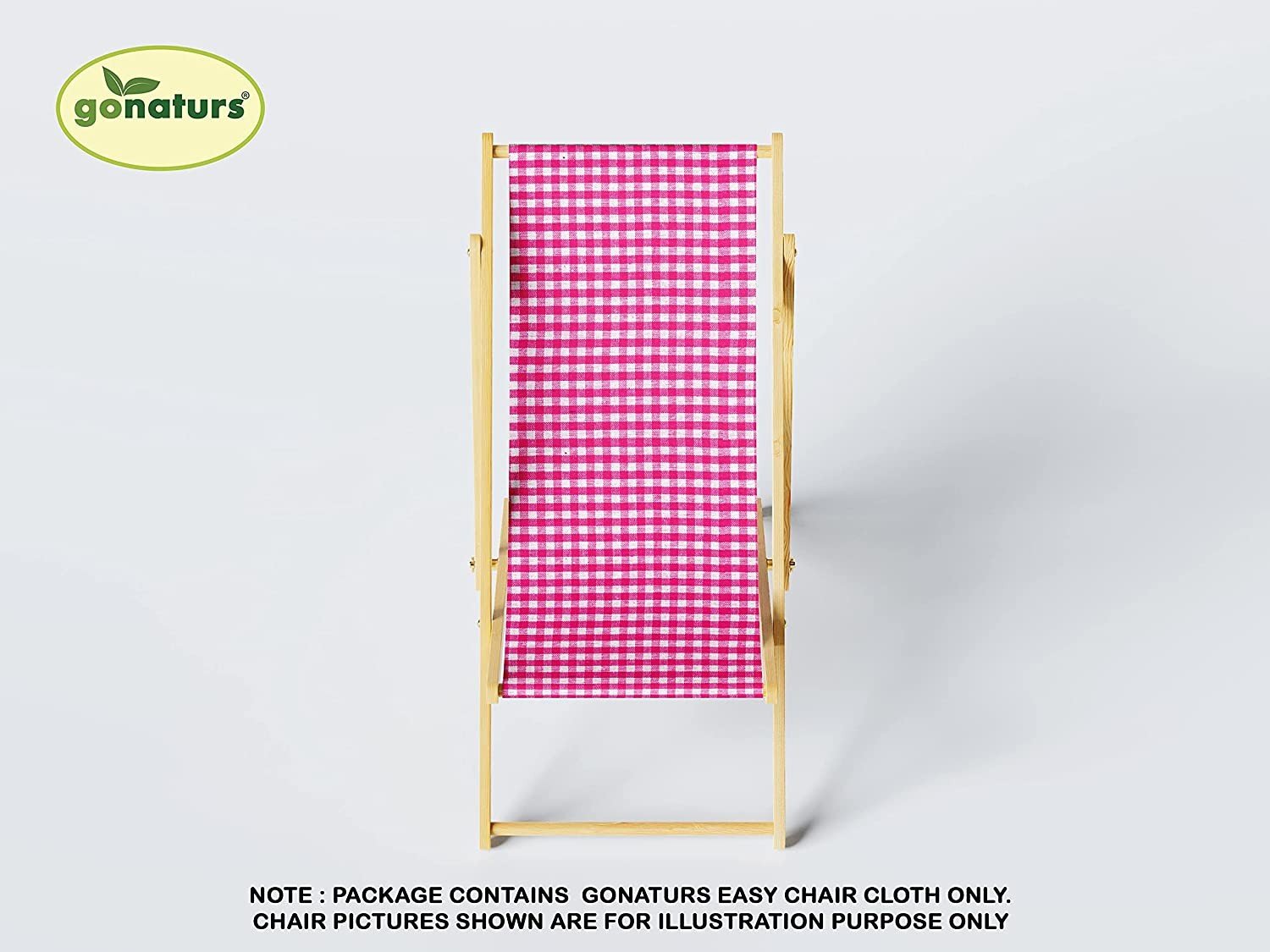 Wooden easy chair discount cloth