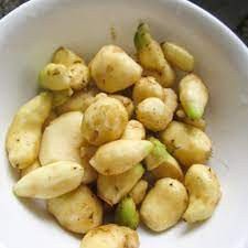 Kerala Special Homemade Fresh Peeled Nadan Koorka (നാടൻ കൂർക്ക തൊലികളഞ്ഞത്) | Peeled Chinese Potato (500gm , 1 kg) (Delivery 24 hours in Hyderabad)