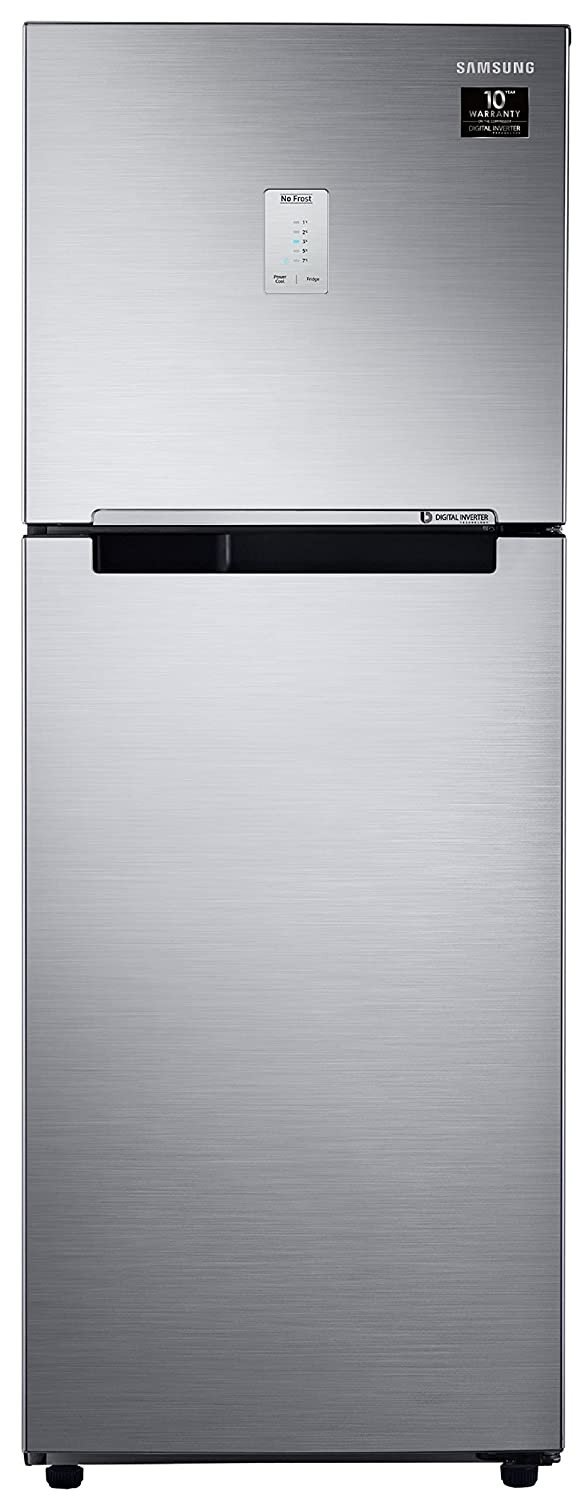 Samsung 253 L 3 Star with Inverter Double Door Refrigerator (RT28A3453S8/HL, Elegant Inox)