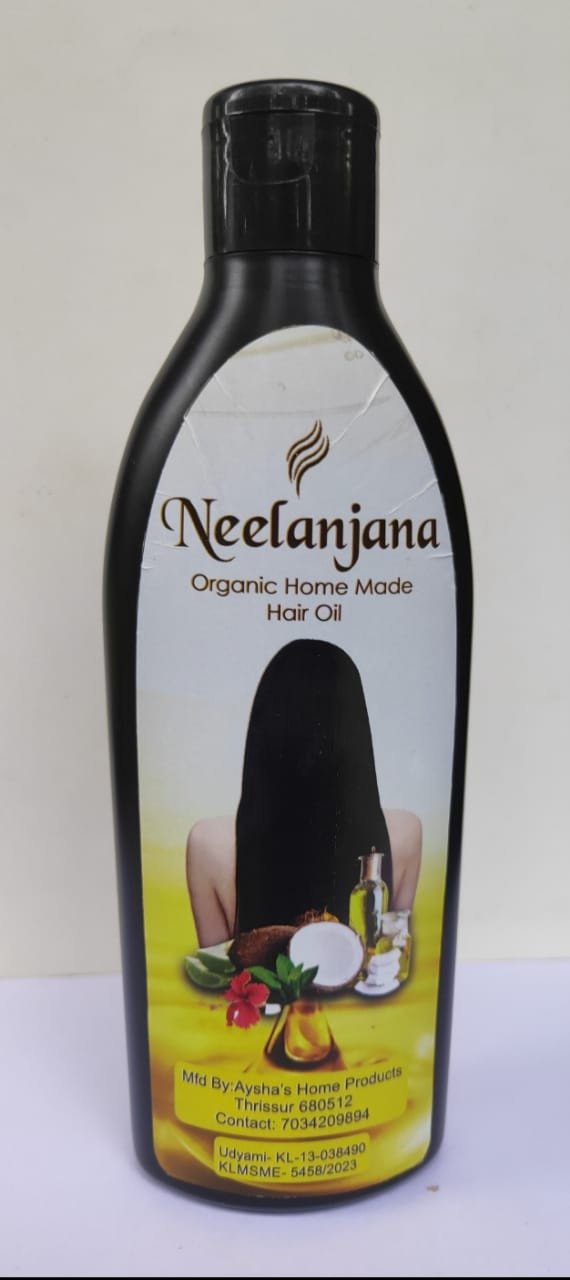 Neelanjana Natural Organic Home Made Hair Oil - 200 ml | Kerala Natural Organic Hair Oil