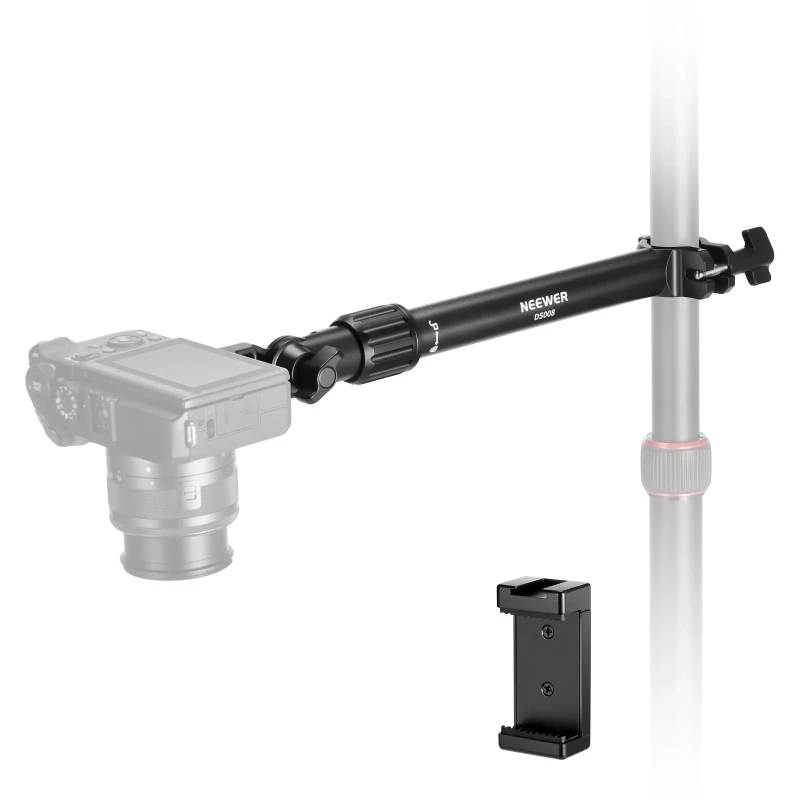 NEEWER Overhead Camera Mount Arm with Phone Clip (DS008)