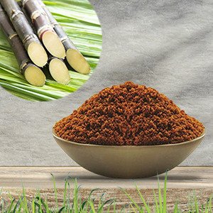 Jyothi Foods Natural & Organic Sugarcane Jaggery Powder (ശർക്കര പൊടി) - 500g | Nadan Jaggery Powder
