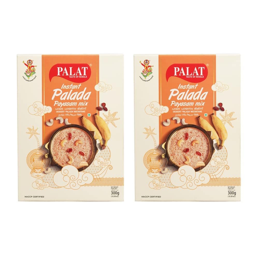 Palat Instant palada payasam Mix പാലട പായസം 300g X 2 (Pack of 2)