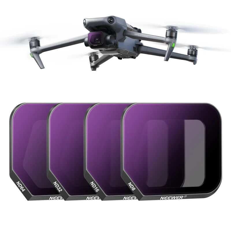 NEEWER 4 Pack ND Filter Set For DJI Mavic 3 Classic