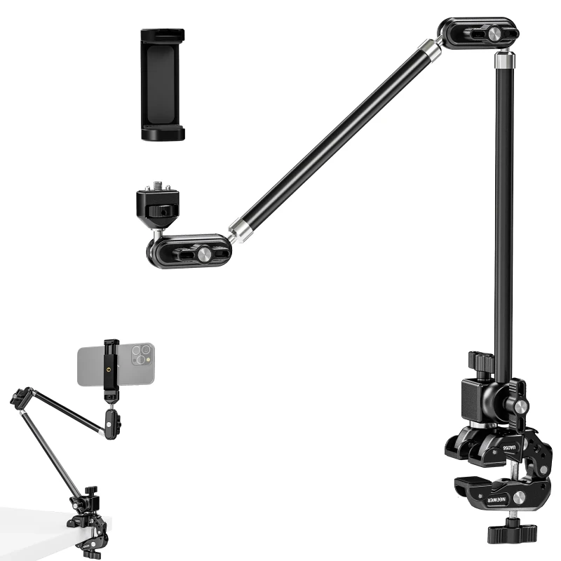 30" Articulating Magic Arm with Super Clamp & Phone Holder (UA056)