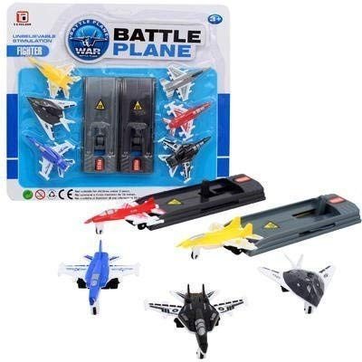 XBEAT® War Fighter Battle Planes Set for Kids (Multicolour)-Pack of 6