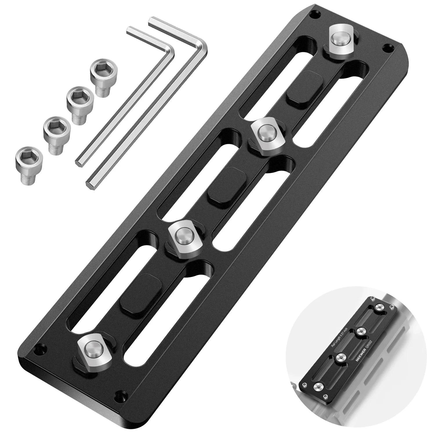 NEEWER M Lok Arca Rail Type Quick Release Plate