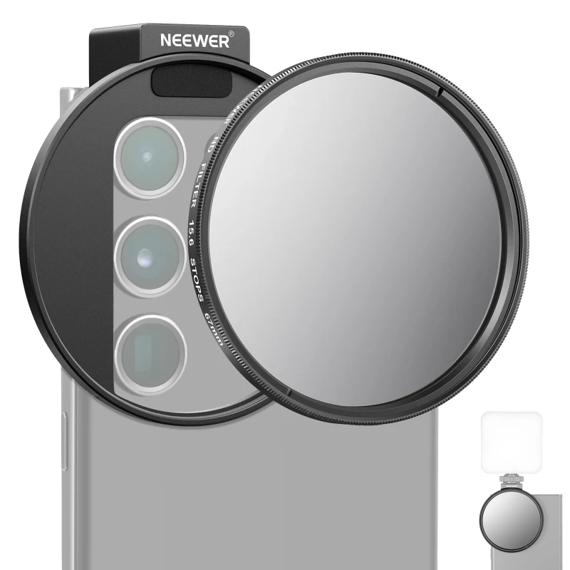 NEEWER Clip On 67mm ND Phone Filter Kit (FL-45)