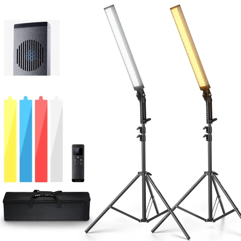 Ultra Upgraded 40W Handheld LED Video Light Stick Kit (BH20B)