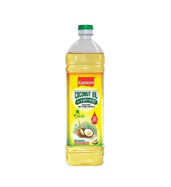 Kerala Eastern Pure Coconut Oil 1 Litre Pet Bottle (വെളിച്ചെണ്ണ) | (Delivery 24 hours in Hyderabad)