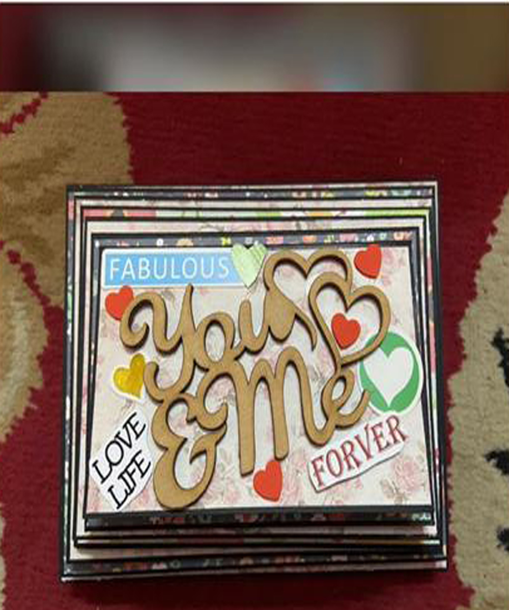 Photo Book Greeting Card