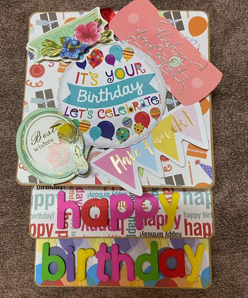Mini Birthday Book Greeting Card