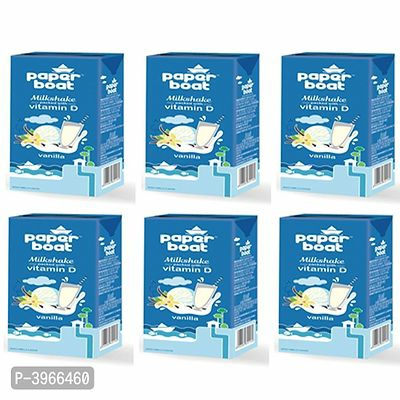FSS Paper Boat Vanilla Milk Shake Juice 180 ML Pack Of 6