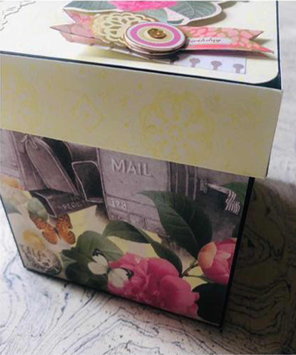 Explosion Box Greeting Card