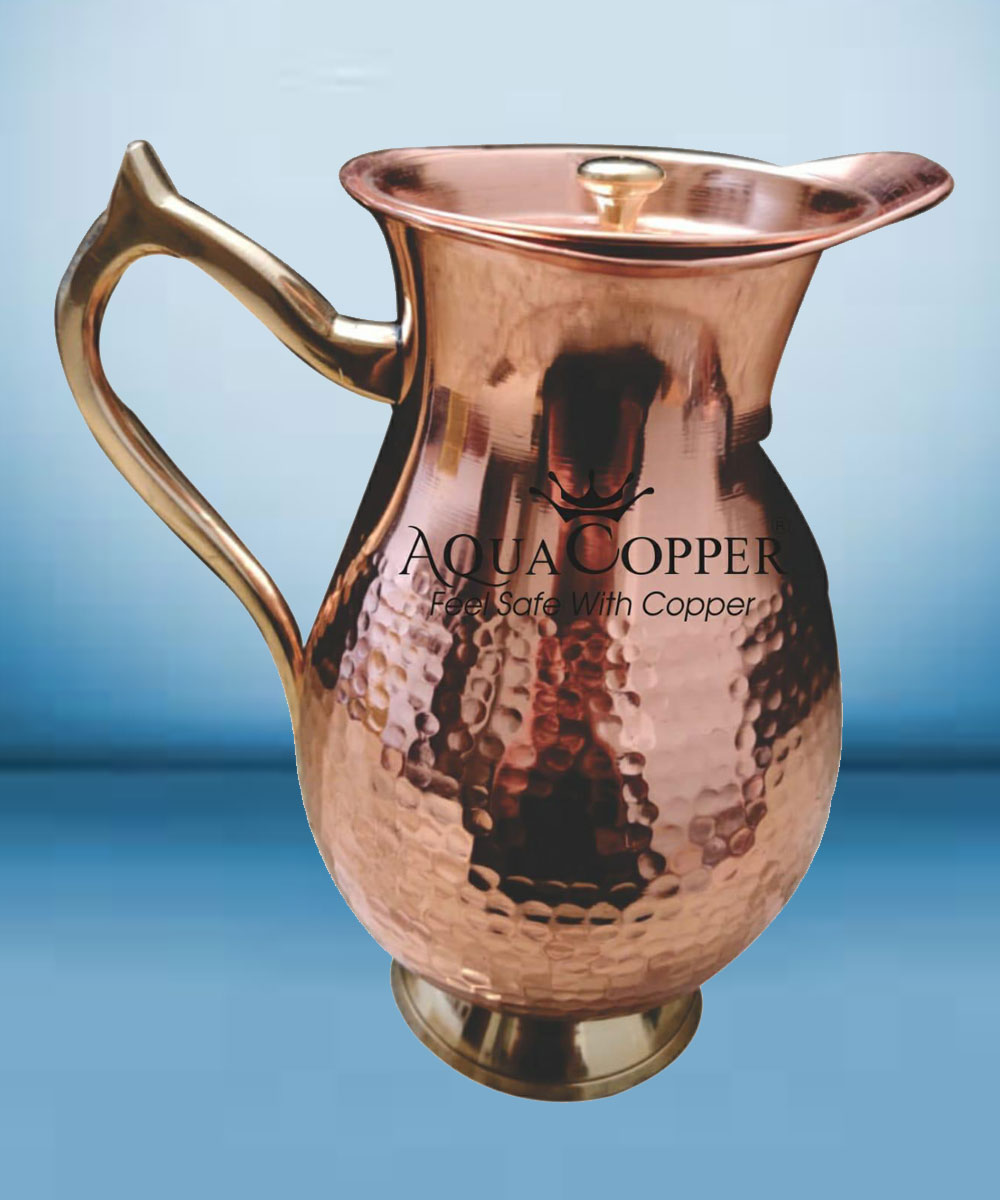 Aqua Copper Mughlai Jug