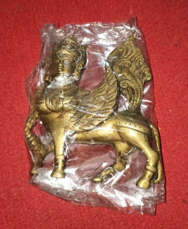 MOTHER Of CATTLE KamaDhenu Brass Moulded