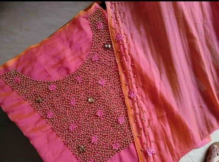 ELD Churidar set with beautiful embroidary work